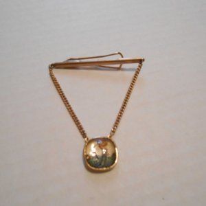 Vintage Golfer Tie Clip